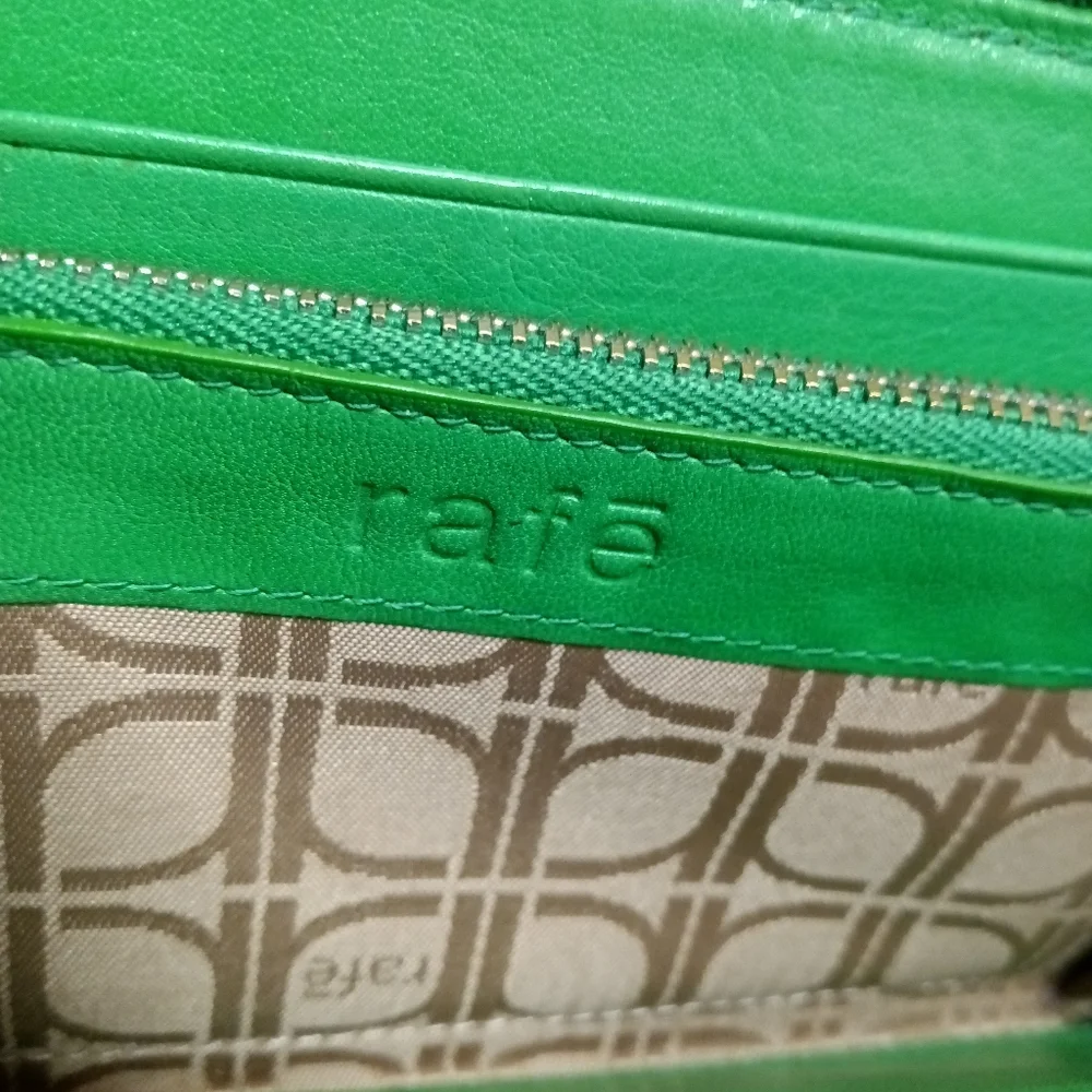 Rafe Embossed Leather Mock Croc Continental Zip Wallet